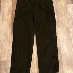 Dockers Men’s D2 Straight Black Corduroy Pants Size 38x30